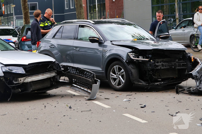 Aanrijding zorgt voor verkeershinder