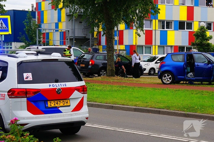 Ongeval tussen twee auto’s