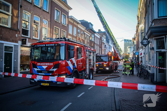 Kortsluiting veroorzaakt brand in restaurant