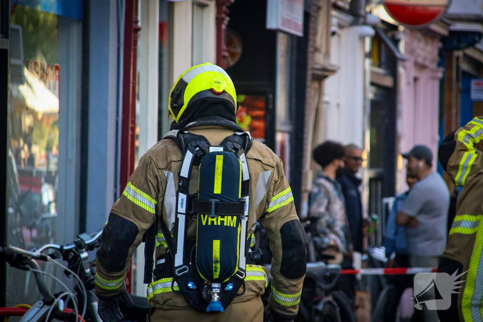Kortsluiting veroorzaakt brand in restaurant
