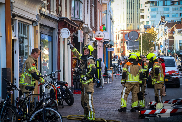 Kortsluiting veroorzaakt brand in restaurant