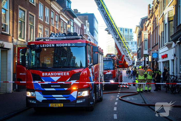 Kortsluiting veroorzaakt brand in restaurant