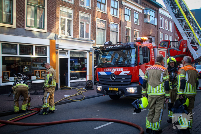 Kortsluiting veroorzaakt brand in restaurant
