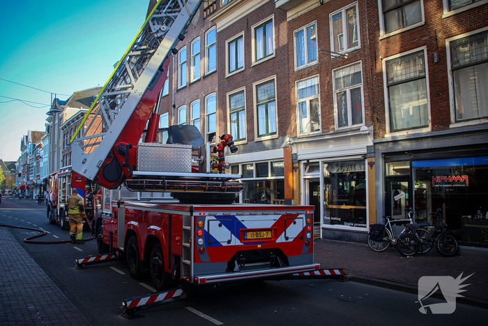 Kortsluiting veroorzaakt brand in restaurant