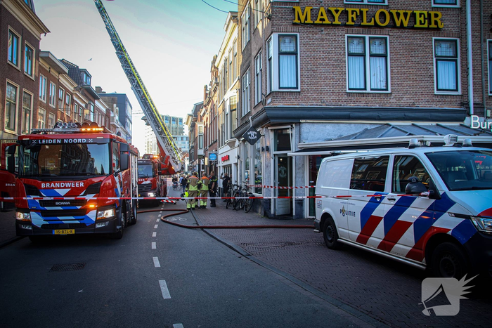 Kortsluiting veroorzaakt brand in restaurant