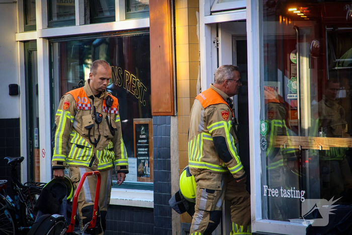 Kortsluiting veroorzaakt brand in restaurant