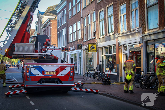 Kortsluiting veroorzaakt brand in restaurant