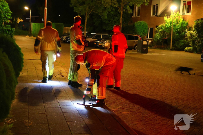 Bewoners melden gaslucht, brandweer komt in actie