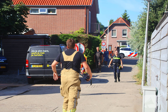 Roeiboten aangevaren door binnenvaarschip
