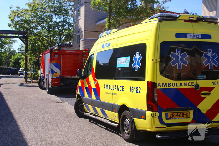 Roeiboten aangevaren door binnenvaarschip