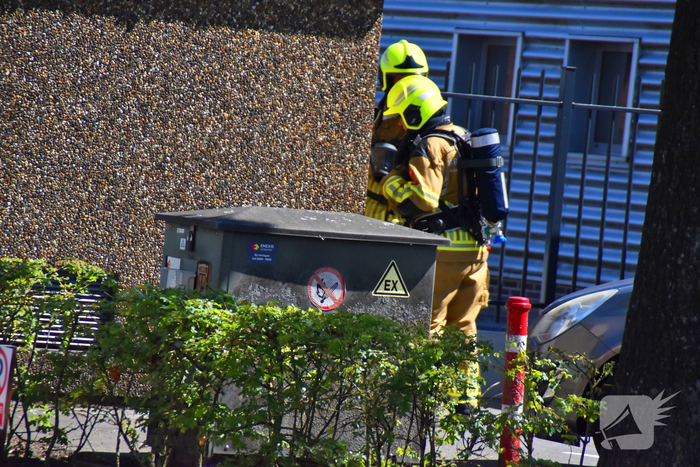 Brandweer en Enexis ingeschakeld bij gaslucht