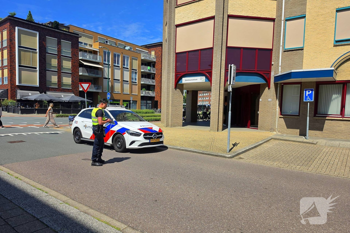 Fietser aangereden door bedrijfsbus