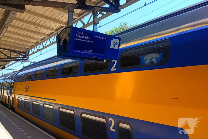 Treinverkeer verstoord door incident