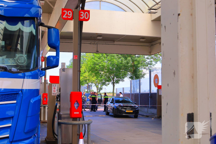 Politie en ambulance reageren op schietpartij