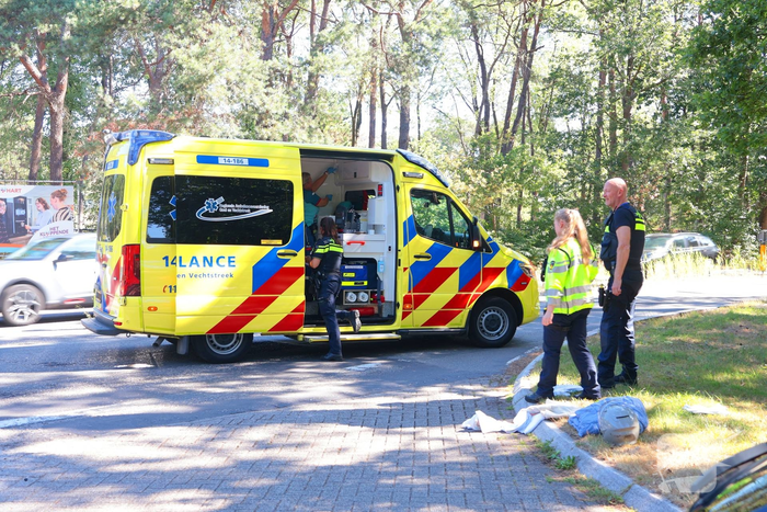Ongeval tussen automobilist en motorrijder leidt tot gewonde