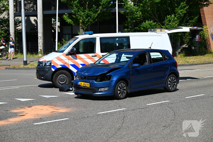 Voorrangsfout leidt tot aanrijding