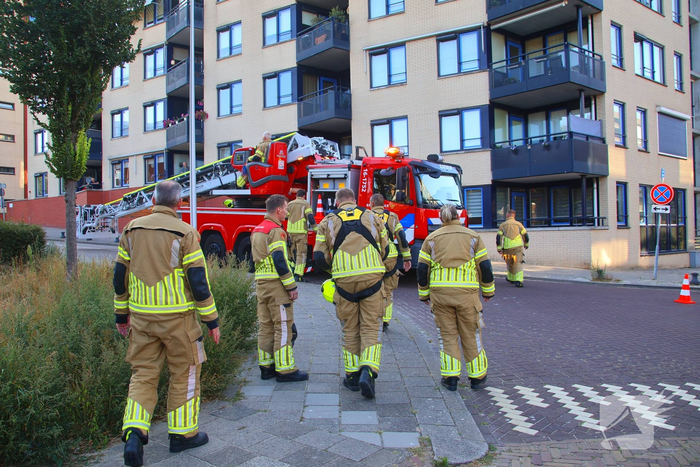 Gevaarlijke situatie door loshangend zonnescherm