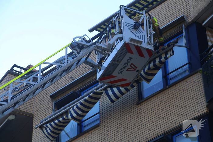 Gevaarlijke situatie door loshangend zonnescherm
