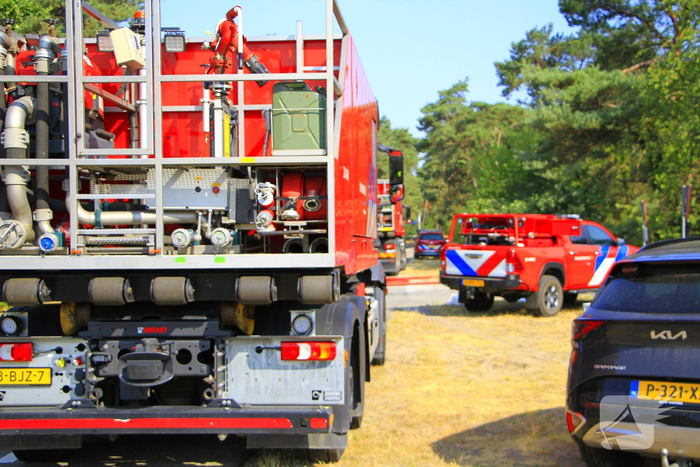 Bosbrand vernietigt aanzienlijk gebied