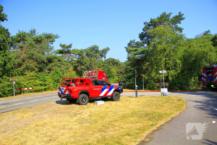 Bosbrand vernietigt aanzienlijk gebied