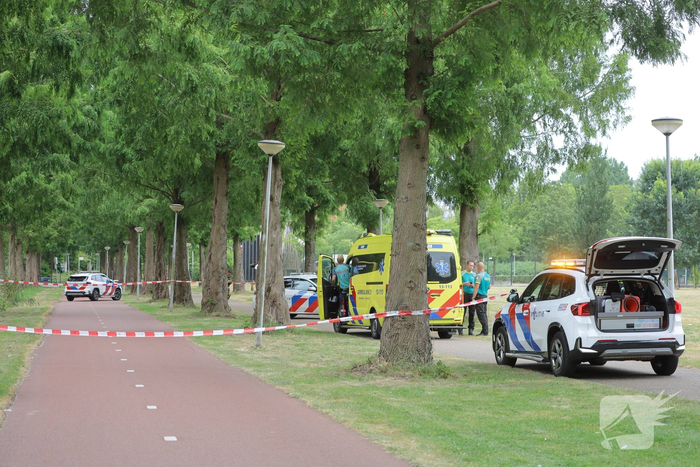 Schietincident leidt tot gewonde in park