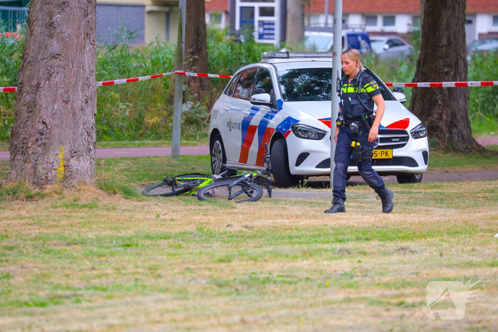 Schietincident leidt tot gewonde in park