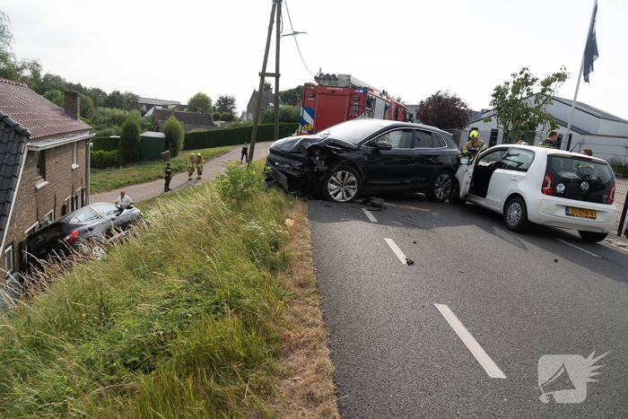 Drie auto's betrokken bij ongeval