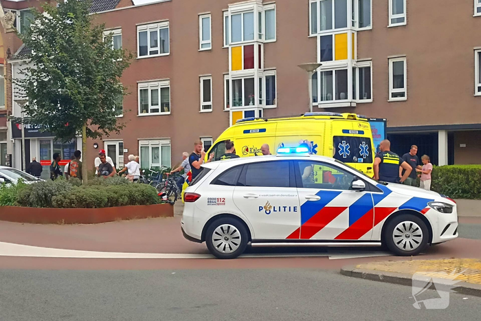 Motorrijder betrokken bij eenzijdig ongeval