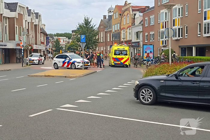 Motorrijder betrokken bij eenzijdig ongeval
