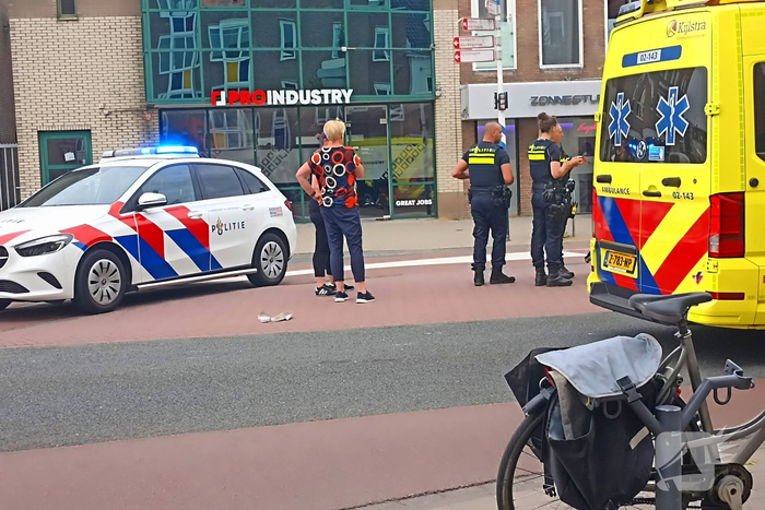 Motorrijder betrokken bij eenzijdig ongeval