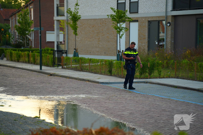 Waterlekkage door gesprongen waterleiding