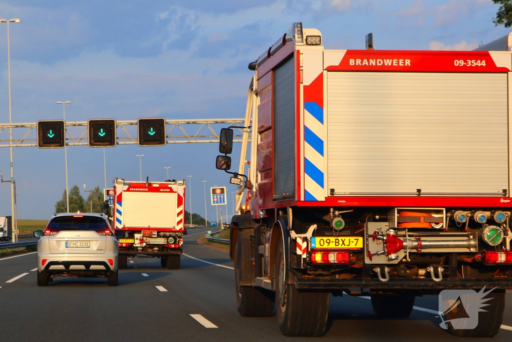 Rijksweg A12 112 meldingen Woudenberg 