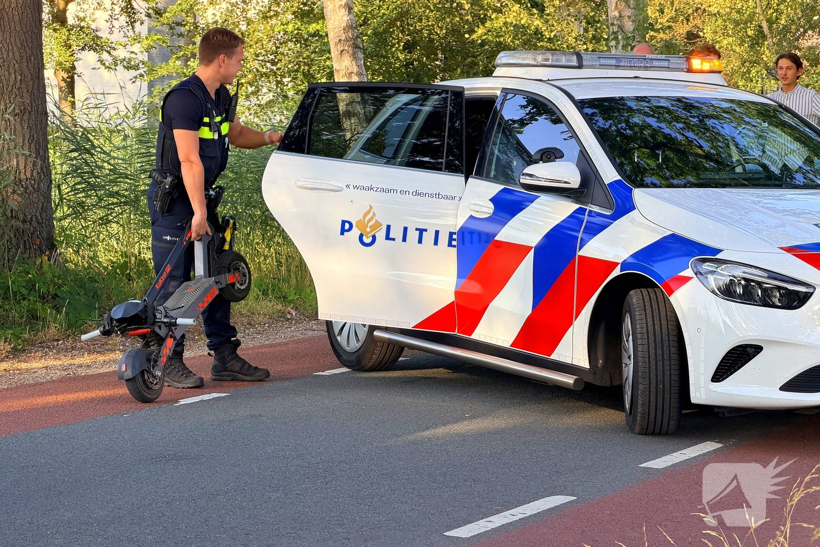Man gewond na val van step