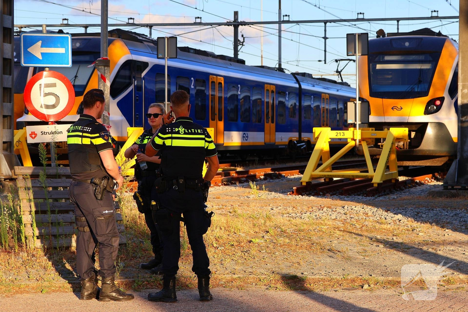 Brand in trein leidt tot grote inzet van hulpdiensten