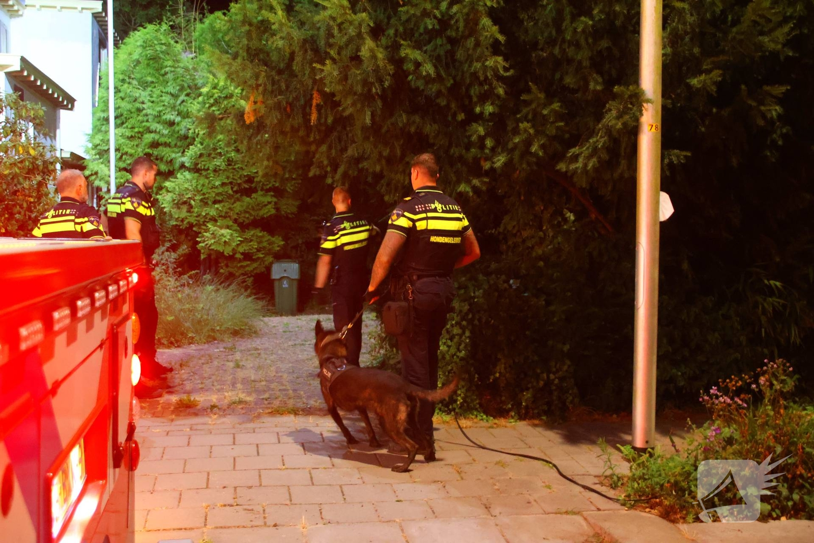 Grote inzet hulpdiensten voor woninginbraak