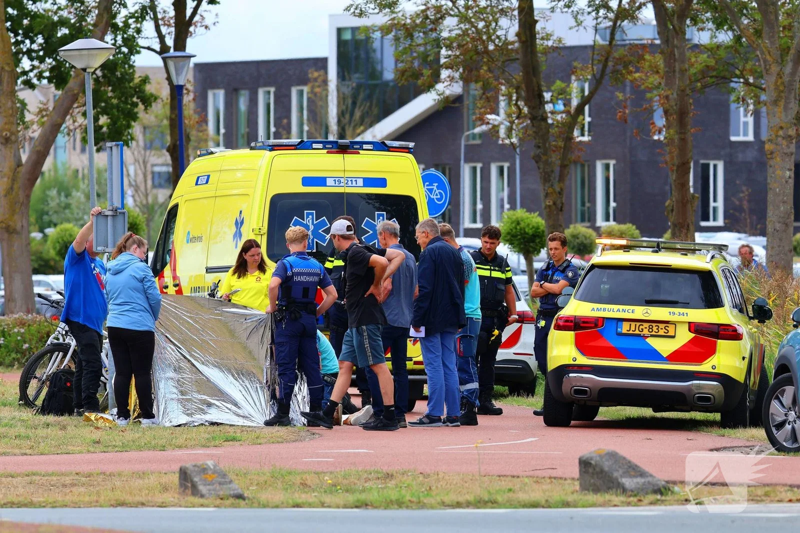 Ernstig ongeval tussen fietsers