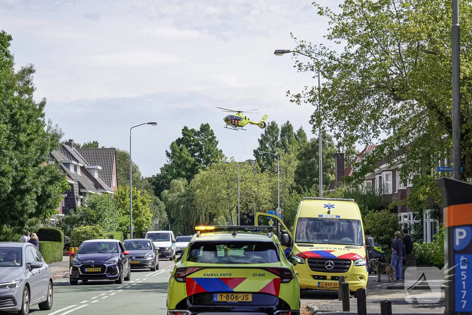 Man zwaargewond na val van scootmobiel