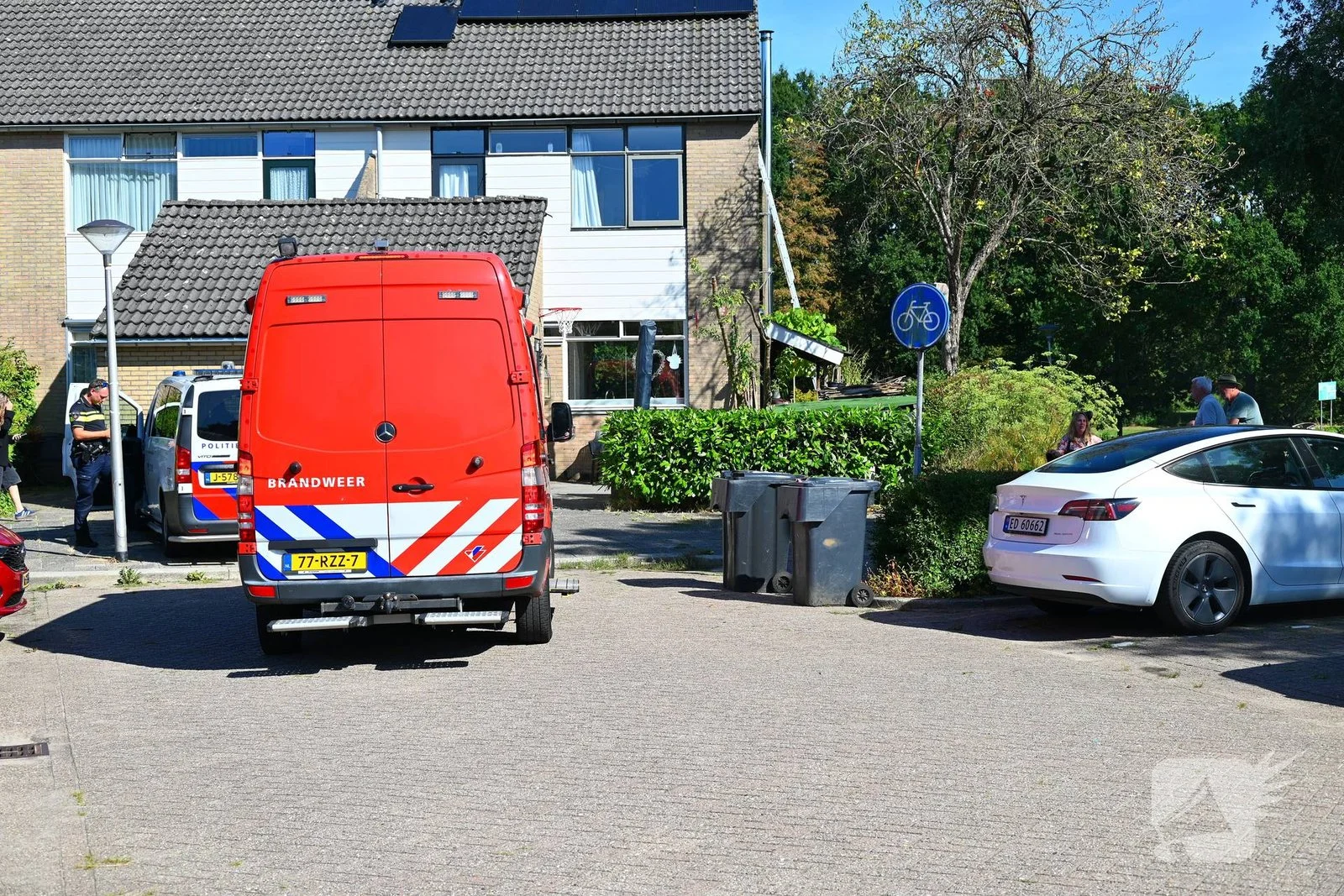 Stoelkussen leidt tot brandweeractie