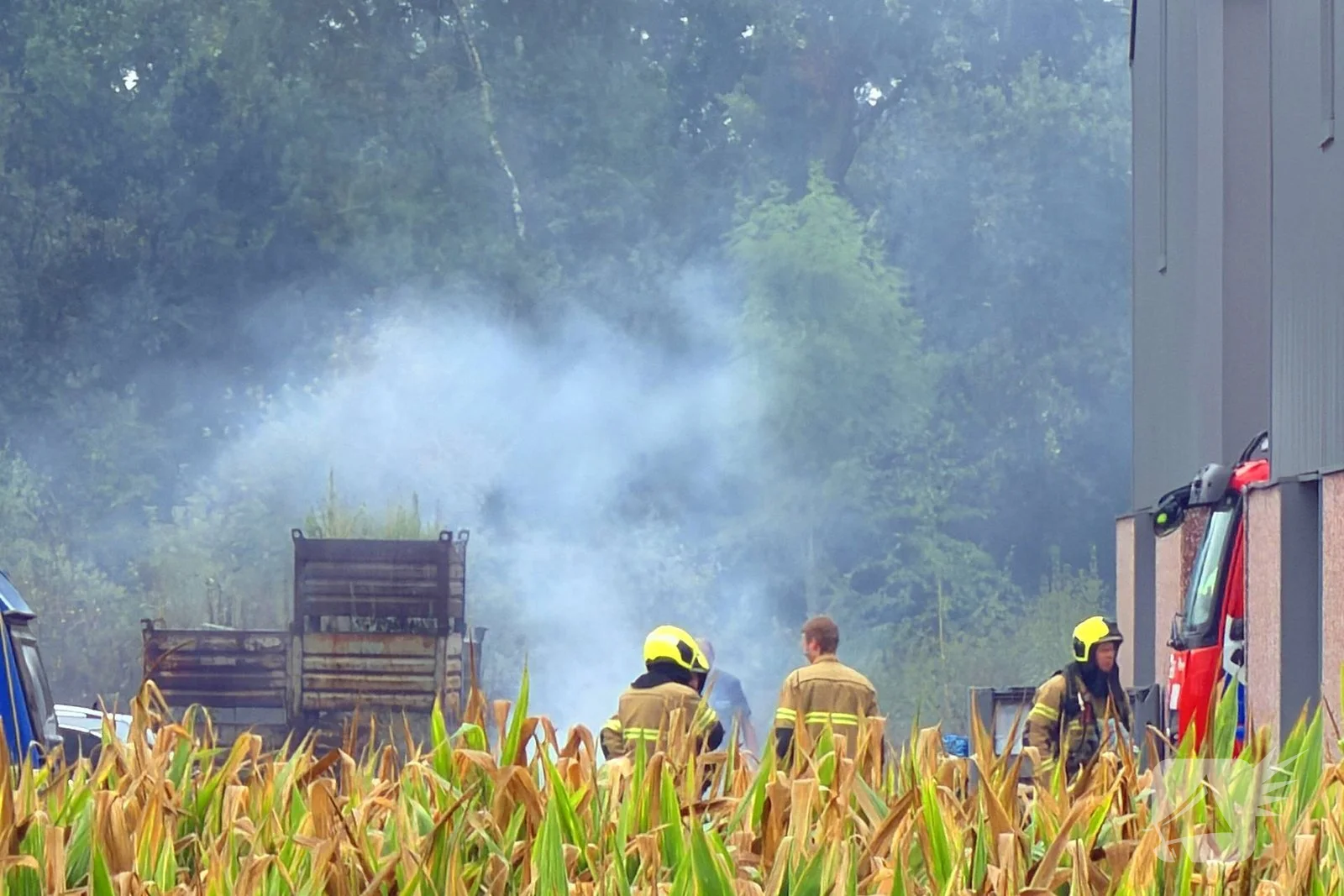 Industriebrand in Uden tijdens afvalverbranding