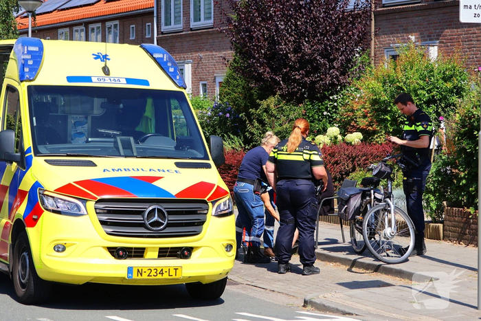 Fietsster komt ten val tijdens rit
