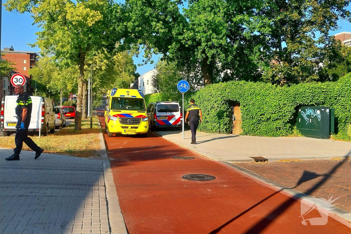 Persoon gewond na val met driewielscooter