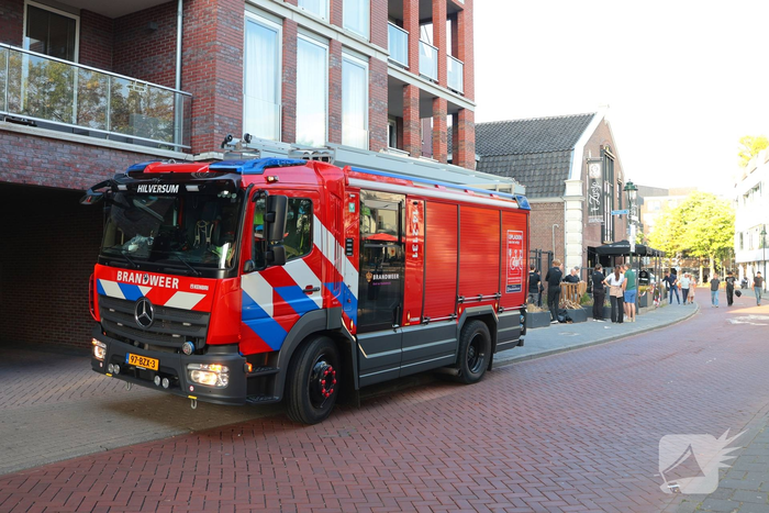 Brand in restaurant leidt tot evacuatie