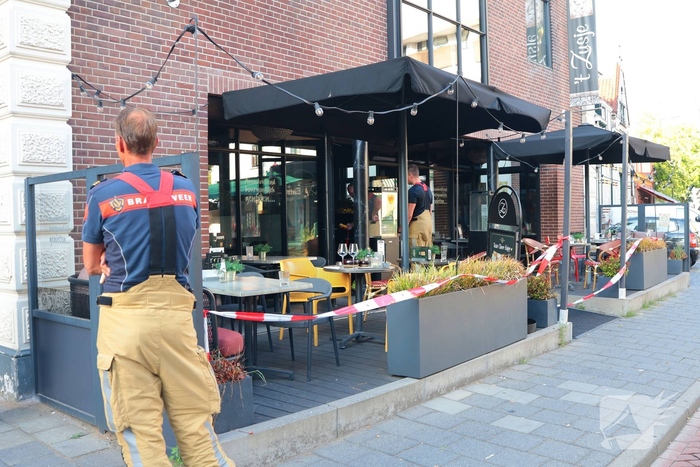 Brand in restaurant leidt tot evacuatie