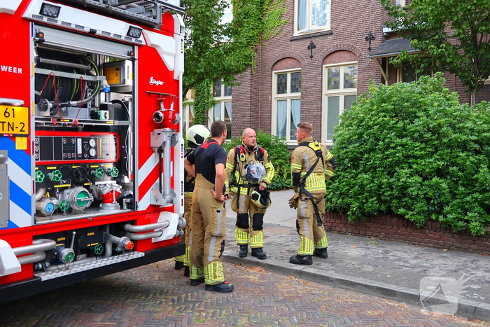 Brandweer ingezet voor mogelijke brand in kerk