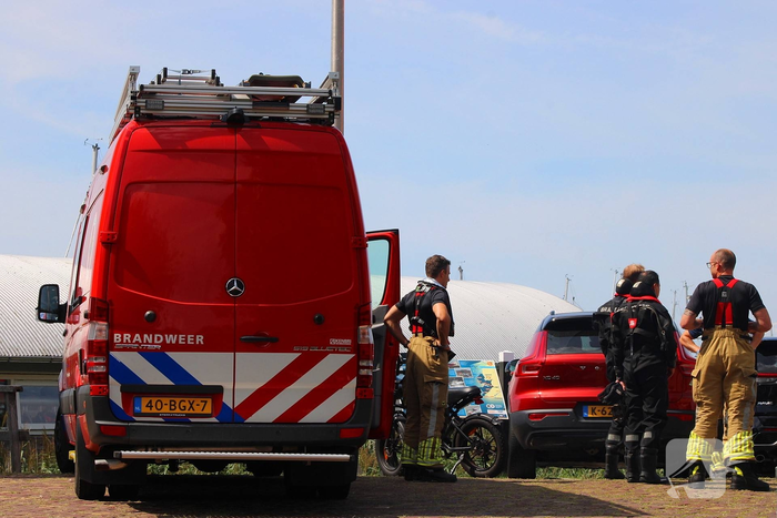 Mogelijke explosie op boot, grote inzet hulpdiensten
