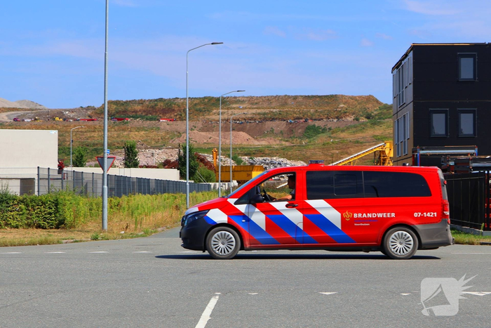Grote brand op vuilnisstortplaats