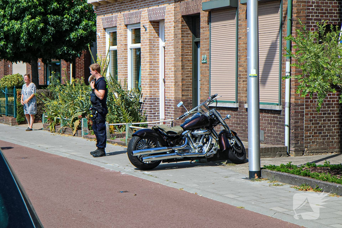 Fietser gewond bij aanrijding met motor