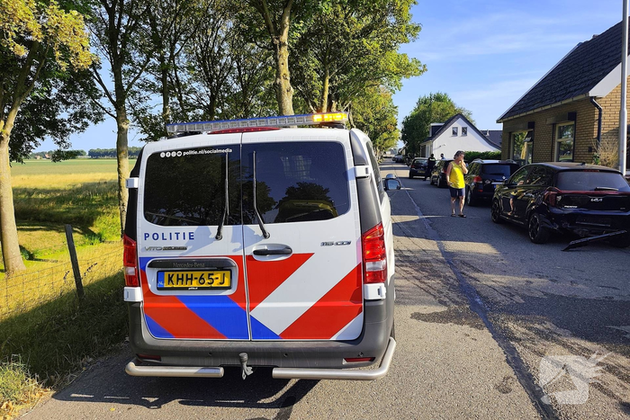 Automobilist ramt meerdere voertuigen
