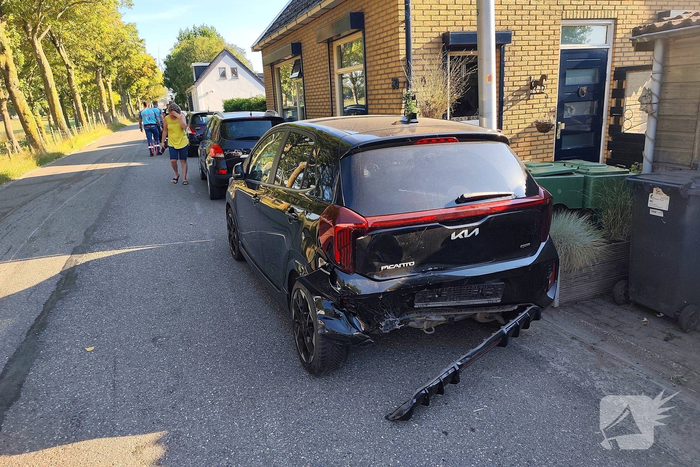Automobilist ramt meerdere voertuigen
