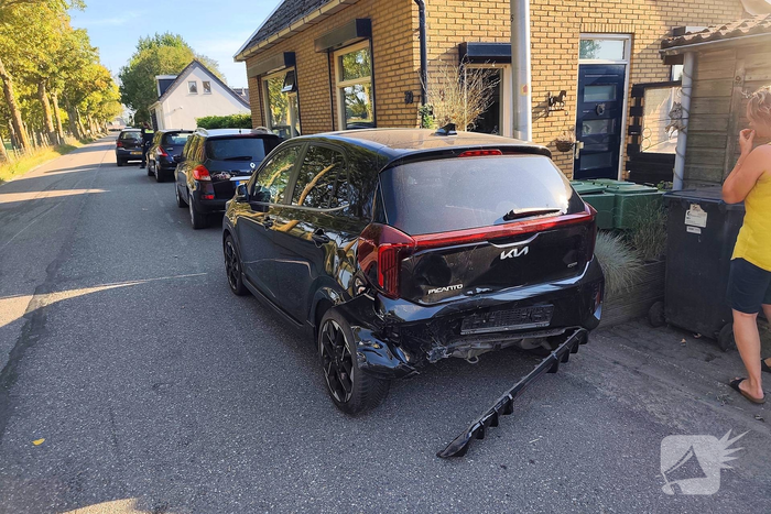 Automobilist ramt meerdere voertuigen